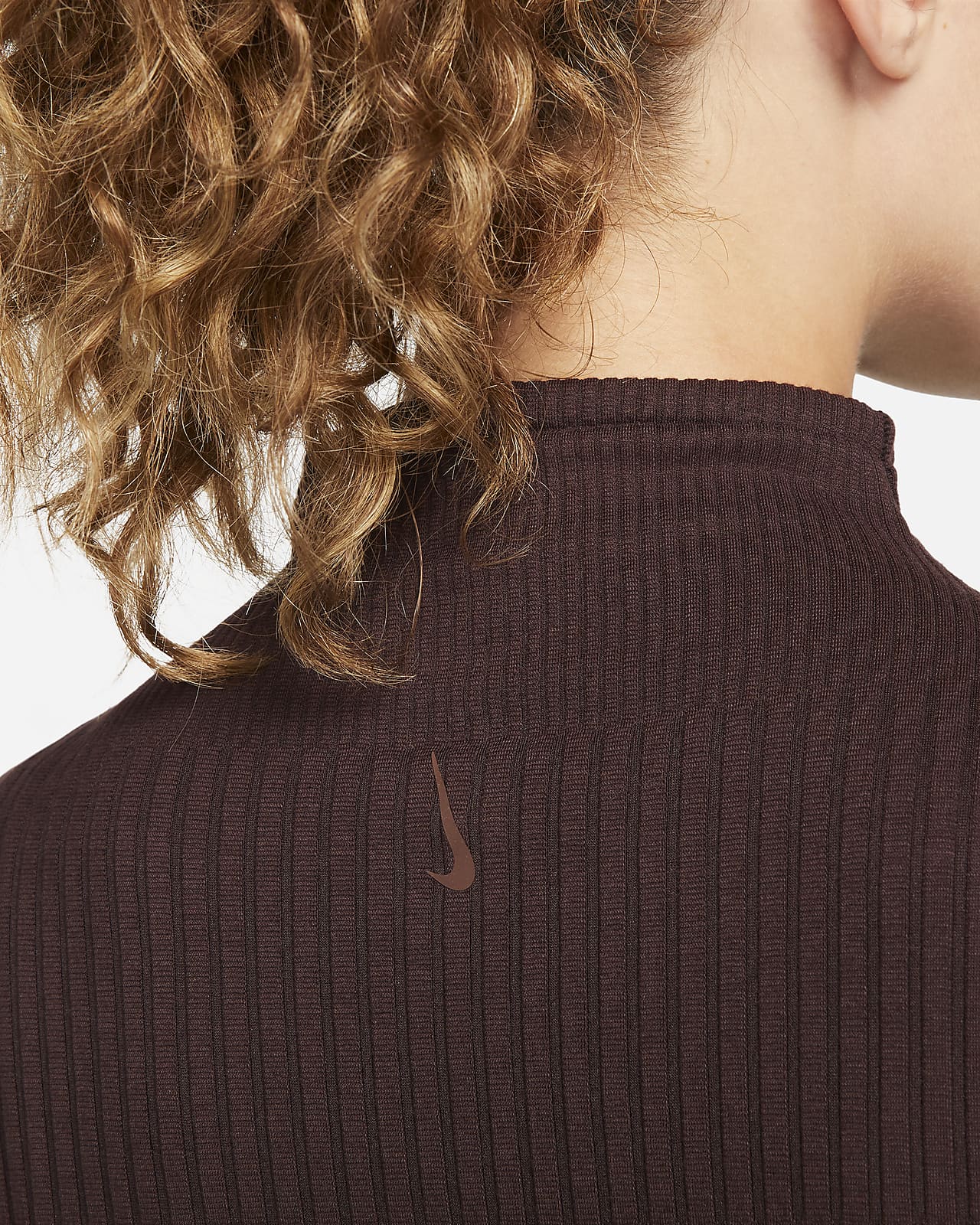 Nike Yoga Luxe Dri-FIT Women's Long-Sleeve Ribbed Top