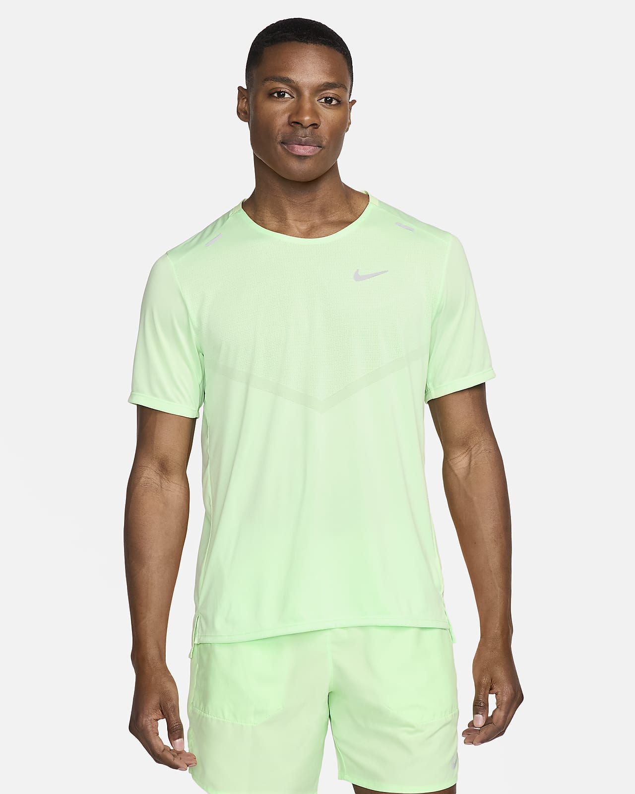 Męska koszulka z krótkim rękawem do biegania Dri-FIT Nike Rise 365
