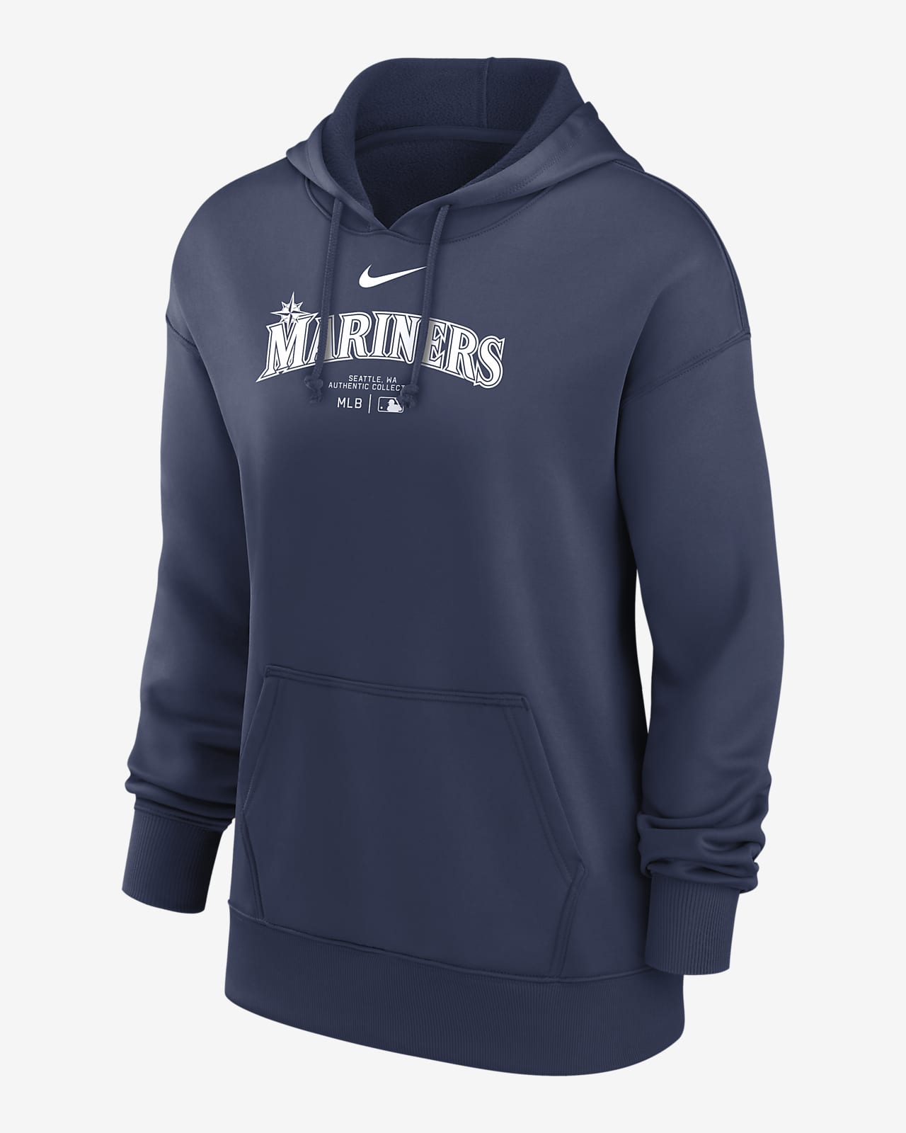 Seattle Mariners Authentic Collection Practice Women's Nike Dri-FIT MLB Pullover Hoodie