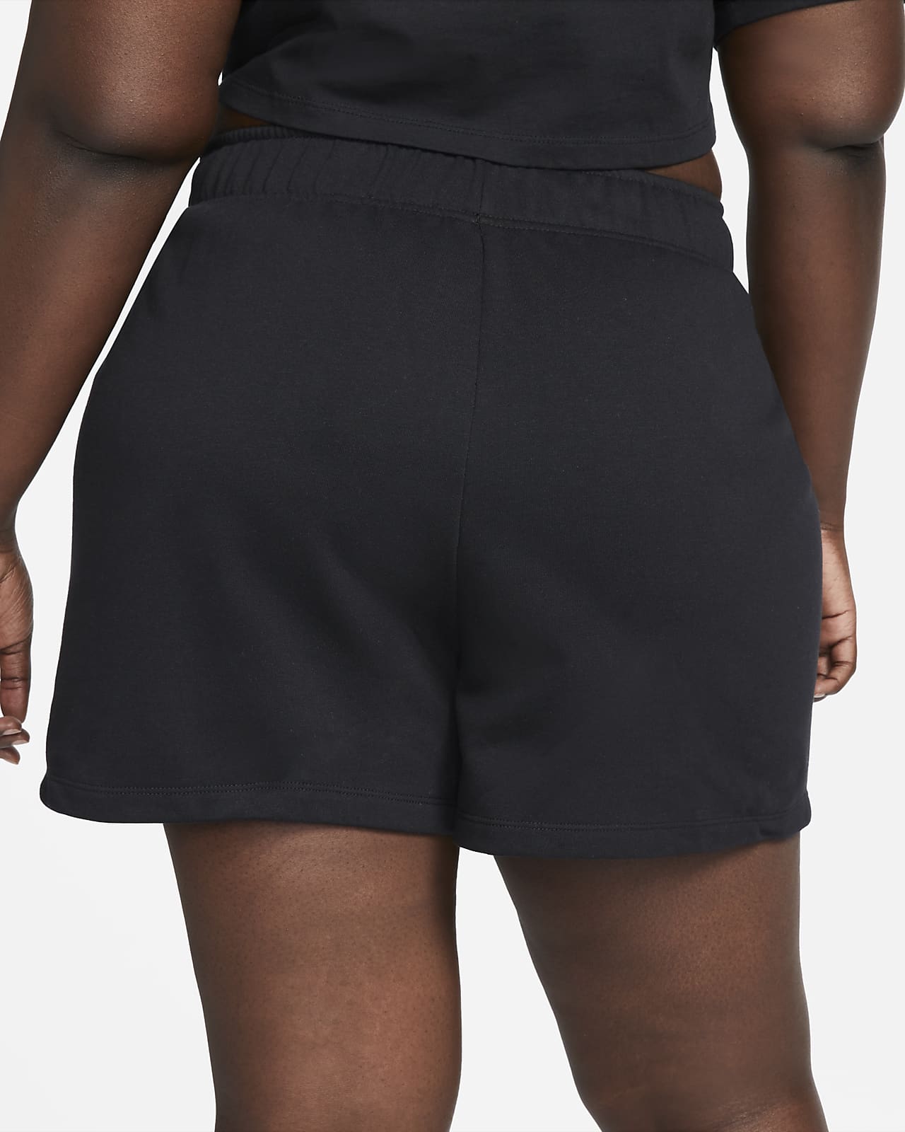 women's nike air fleece shorts