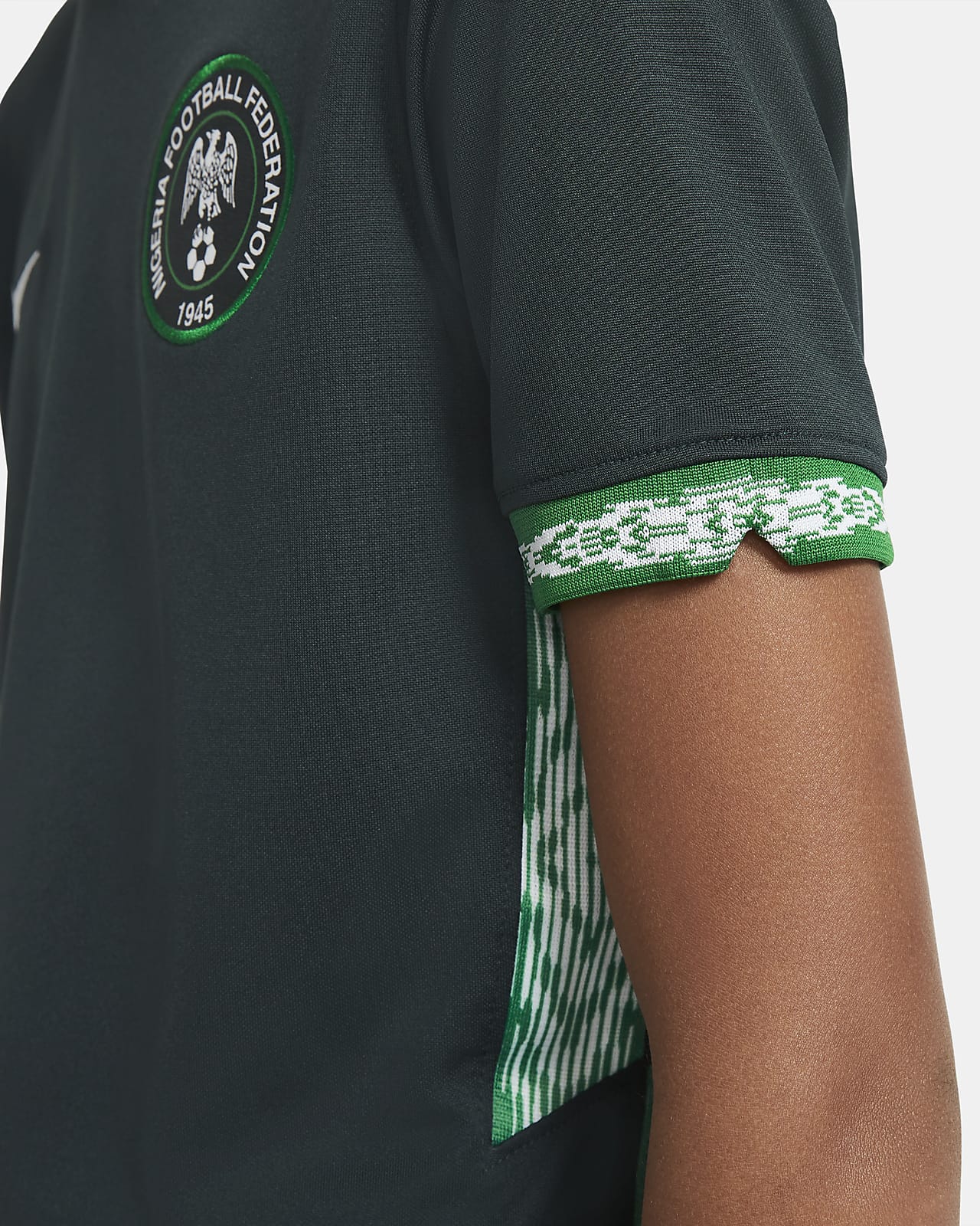 green nike soccer jersey