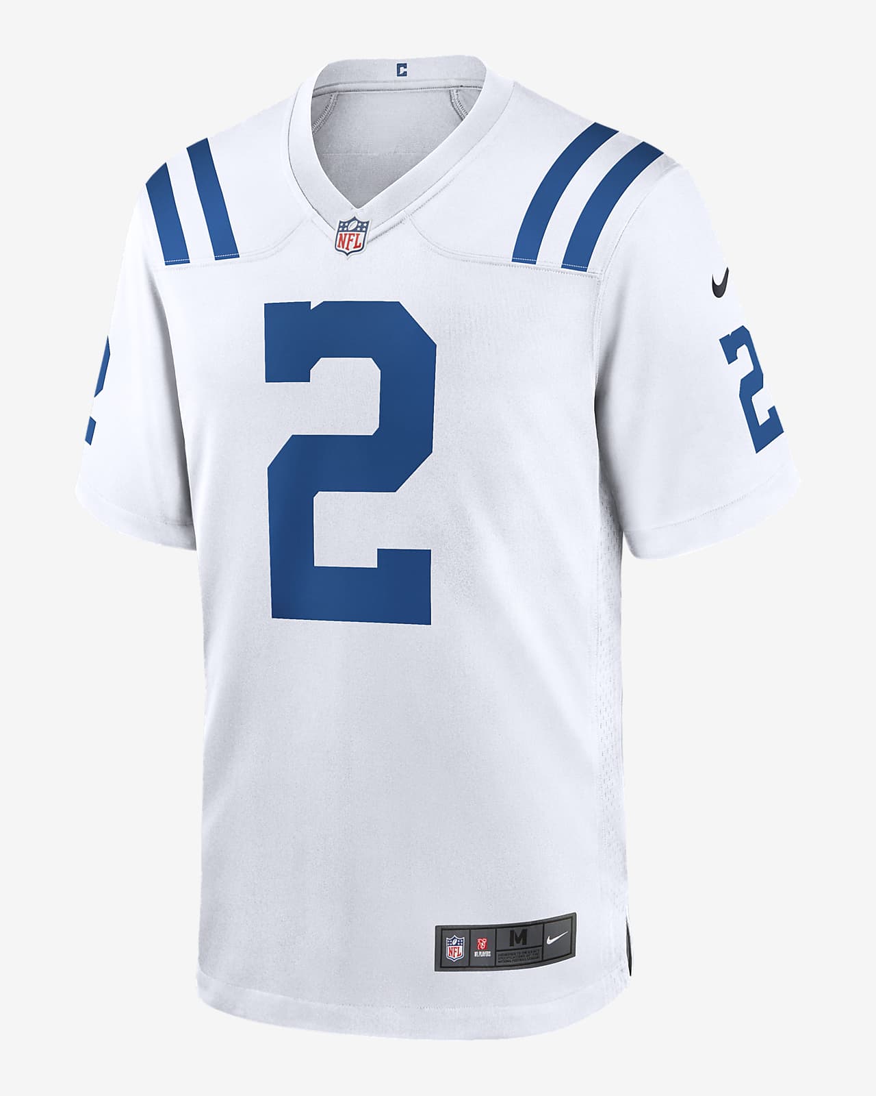 NFL Indianapolis Colts (Carson Wentz) Men's Game Football Jersey.