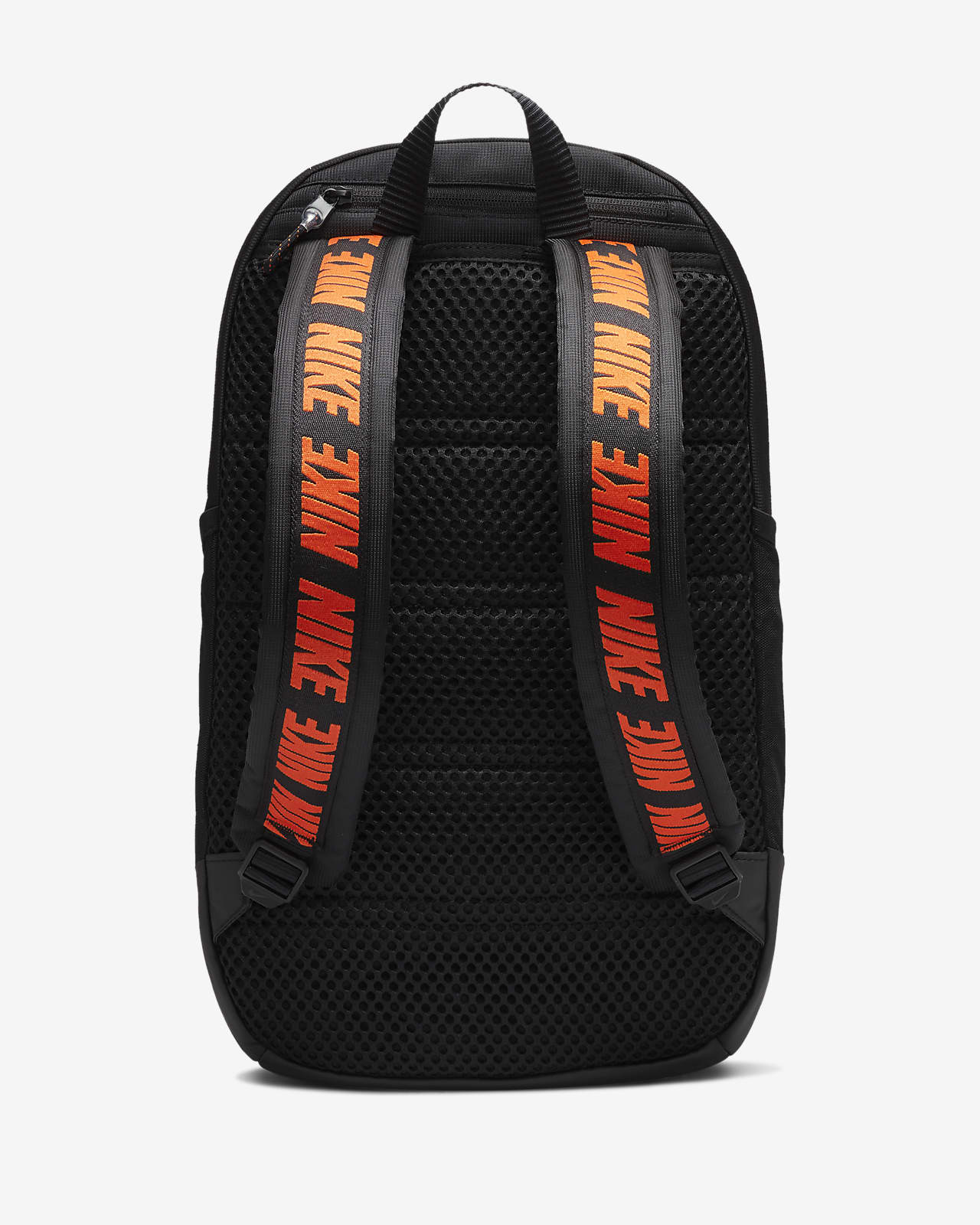 orange mesh nike backpack