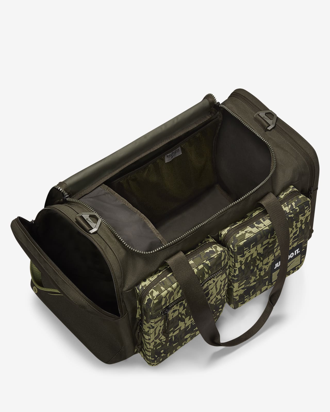 Nike Utility Power Printed Training Duffel Bag (Medium, 51L). Nike LU