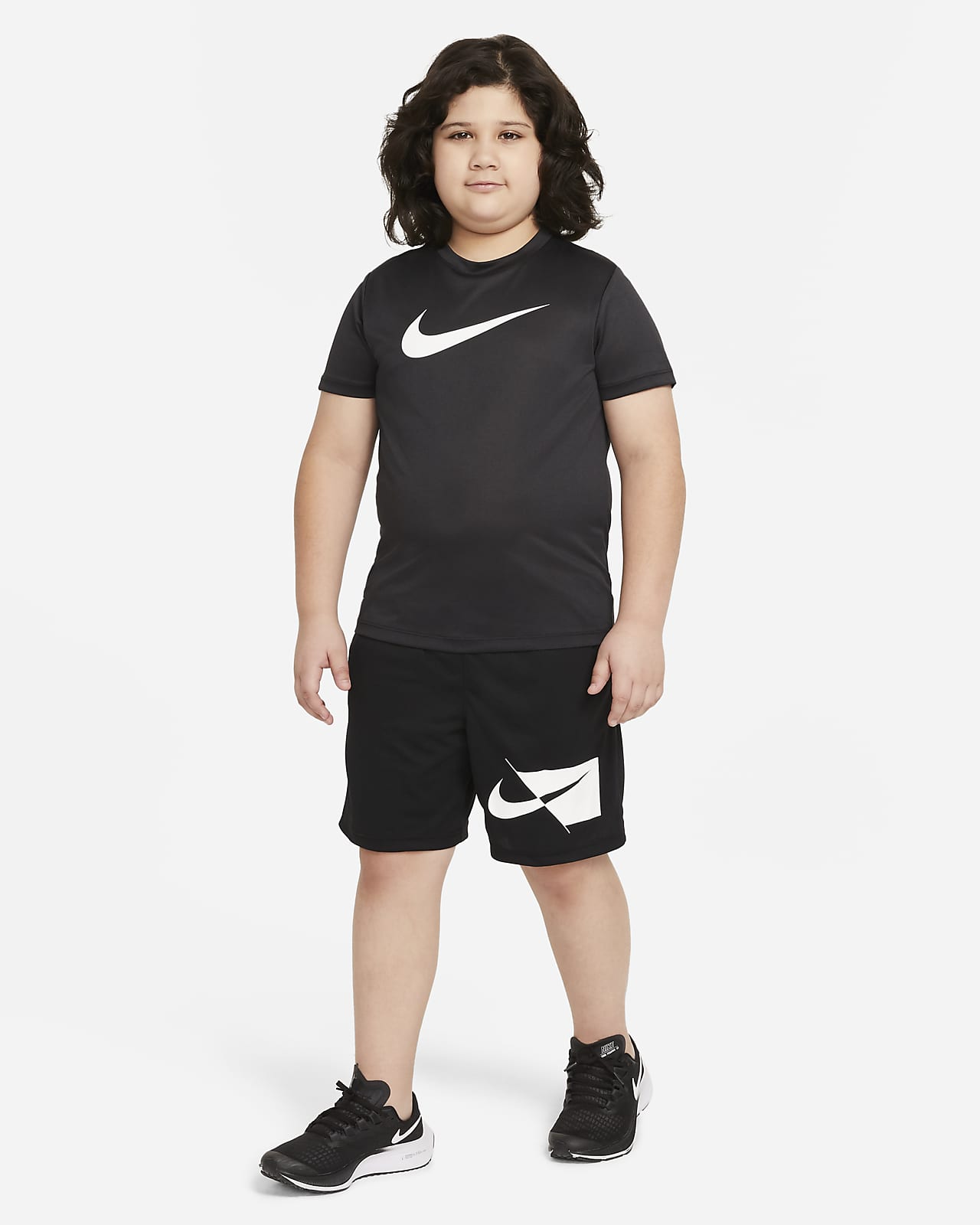 Nike Dri FIT Older Kids' (Boys') Training Shorts (Extended