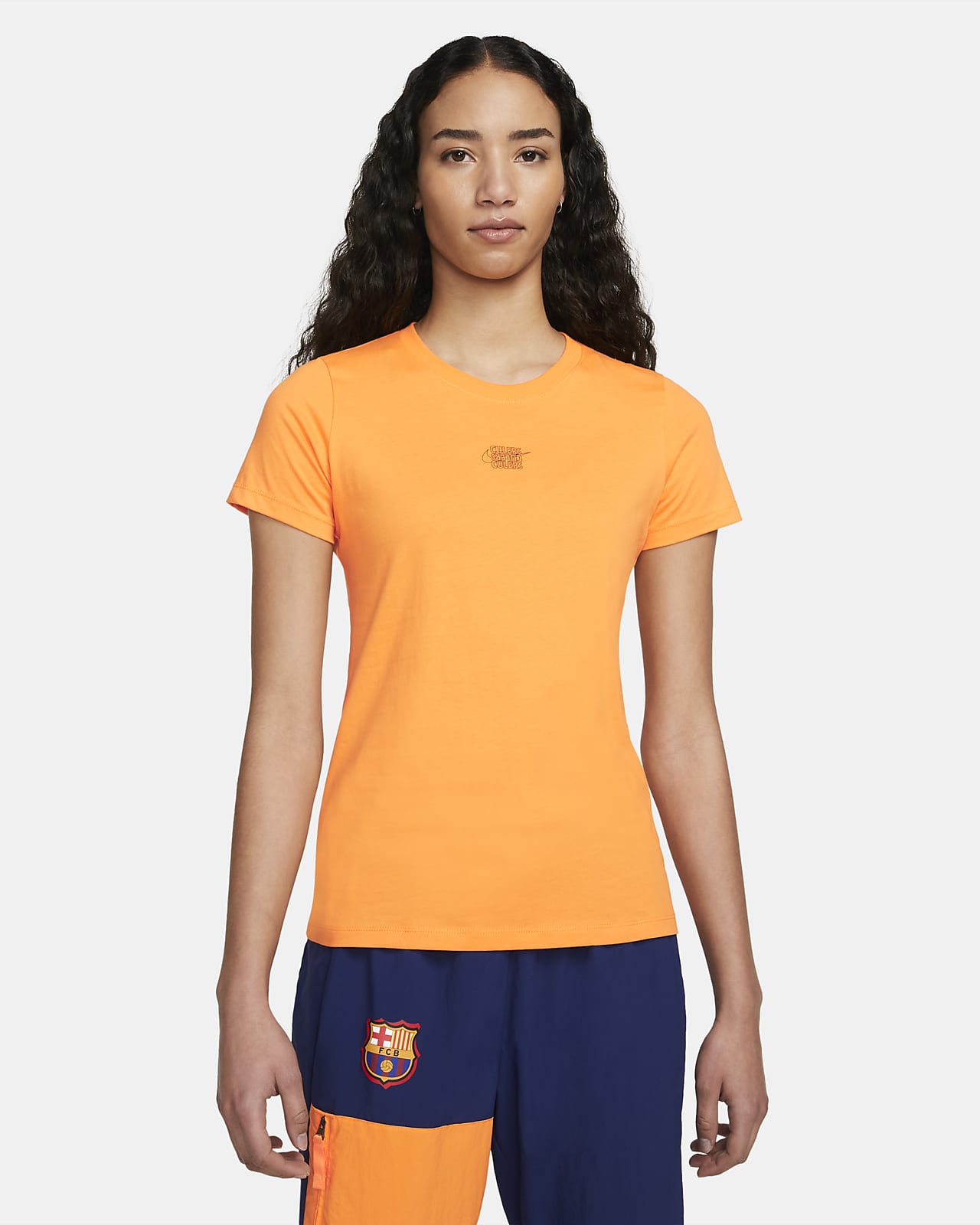 Heavy truck club World Record Guinness Book FC Barcelona Women's Soccer T-Shirt. Nike.com