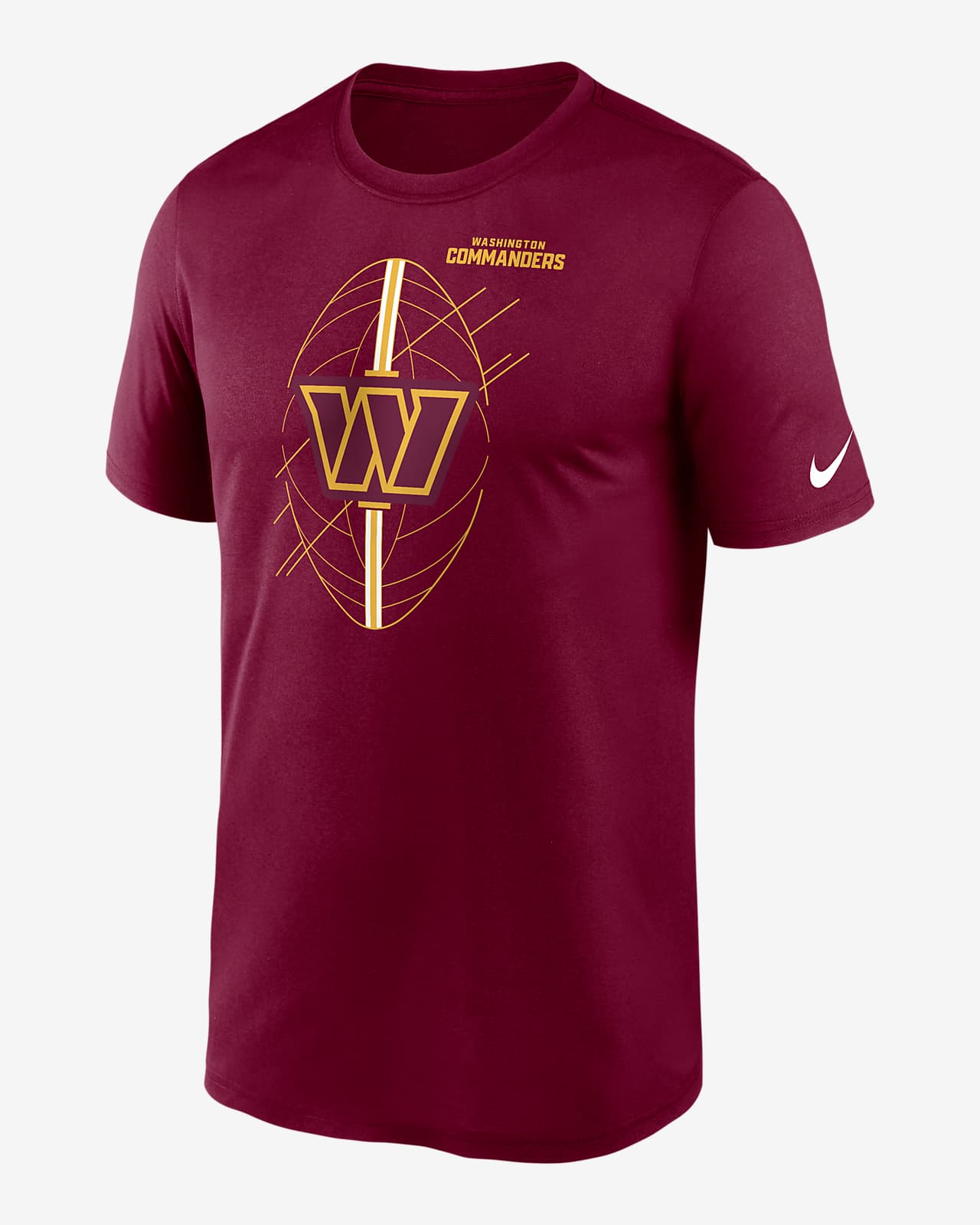 Nike Dri-FIT Logo Legend (NFL Washington Commanders) Men's T-Shirt.