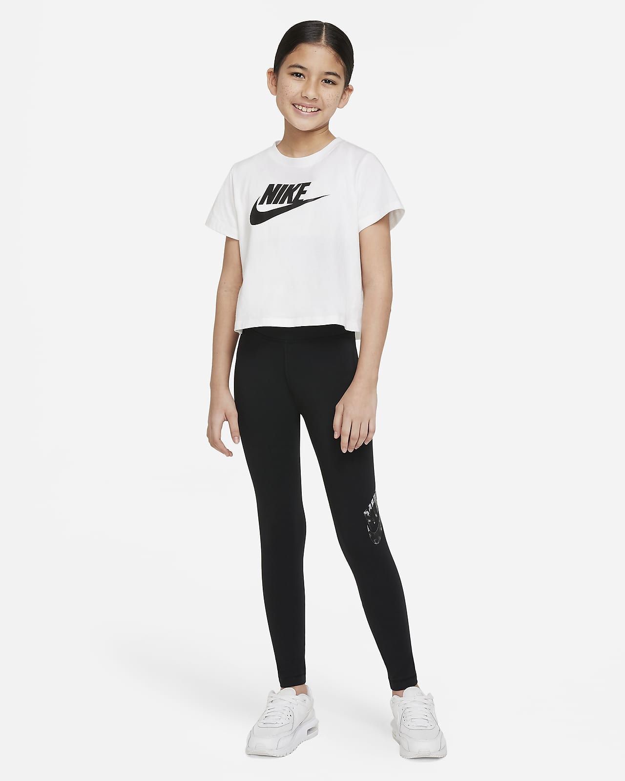 Nike Sportswear Older Kids' (Girls') High-Waisted Leggings. Nike GB