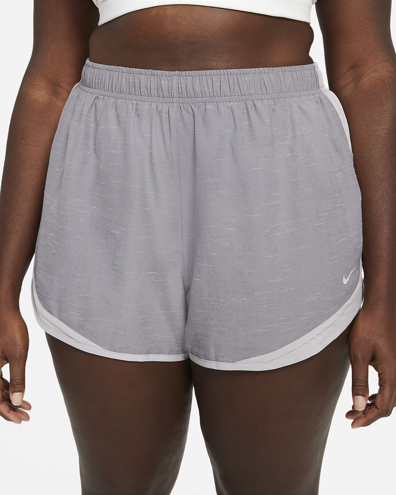 women's plus size nike tempo shorts