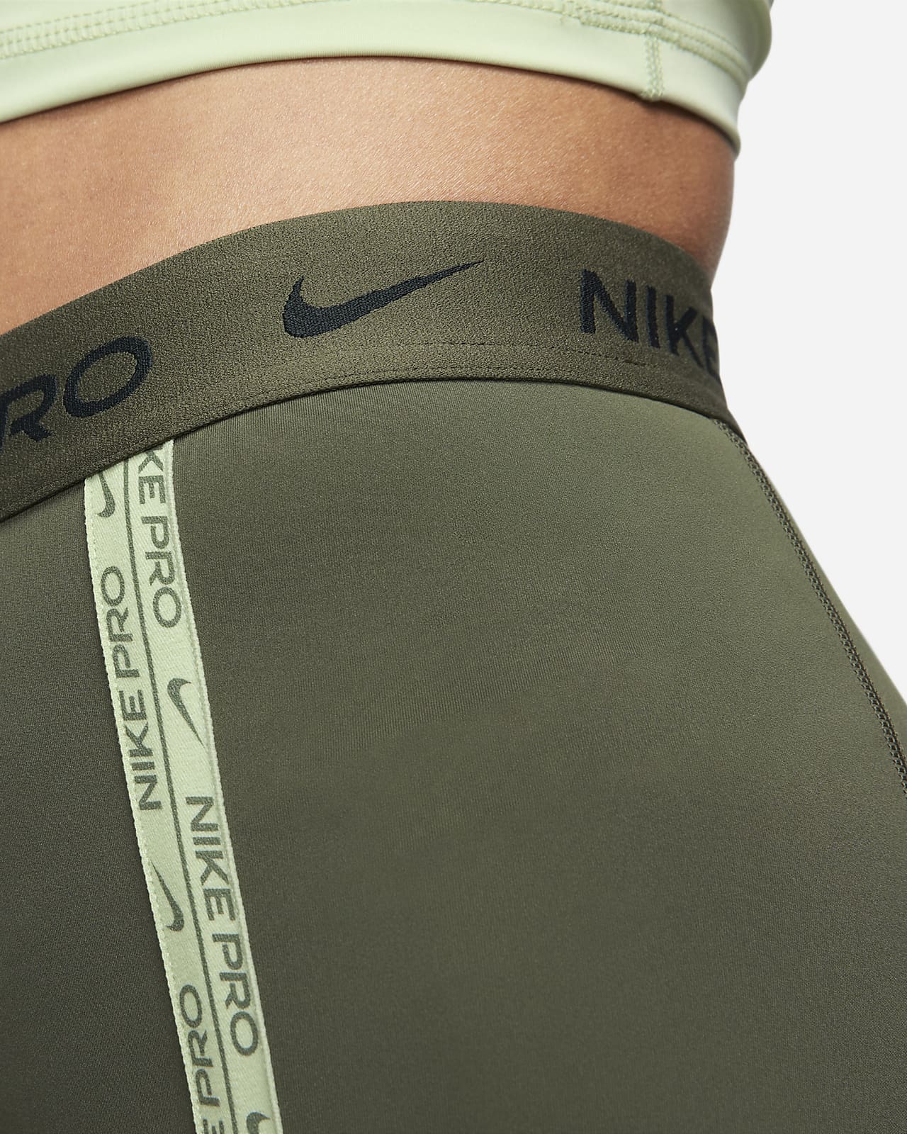 Nike Pro 3 Haze Women's Shorts (Sport Fuschia/Black/White, X