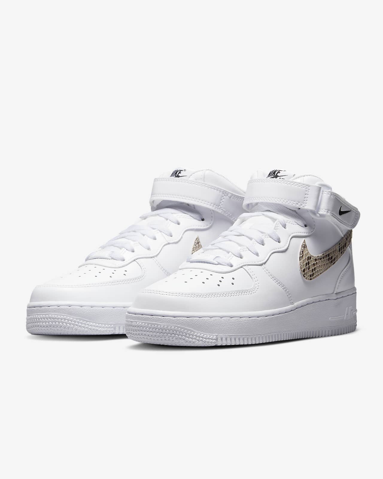 Nike Wmns Air Force 1 07 Mid White - Size 6 Women