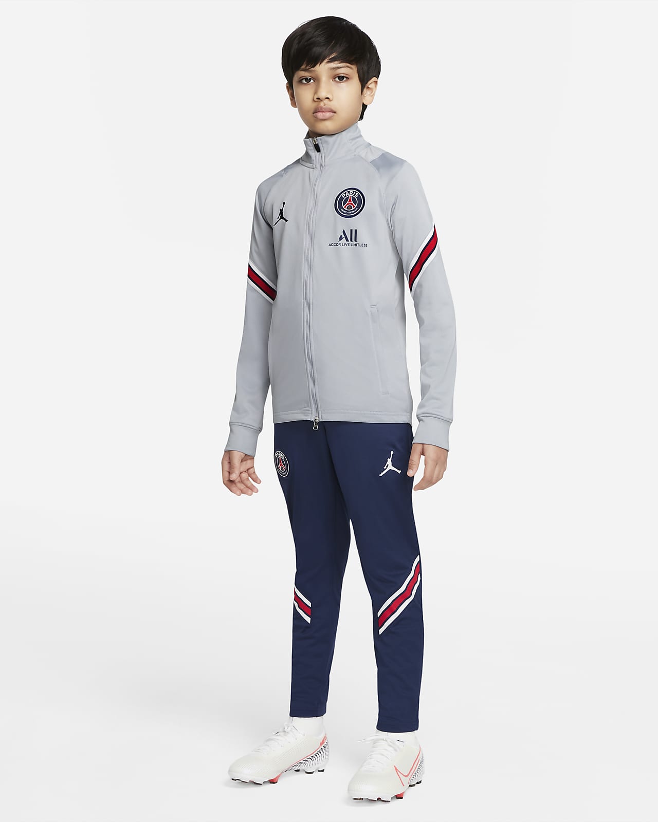 Goot Lenen Achterhouden Paris Saint-Germain Strike Vierde Nike voetbaltrainingspak met Dri-FIT voor  kids. Nike BE