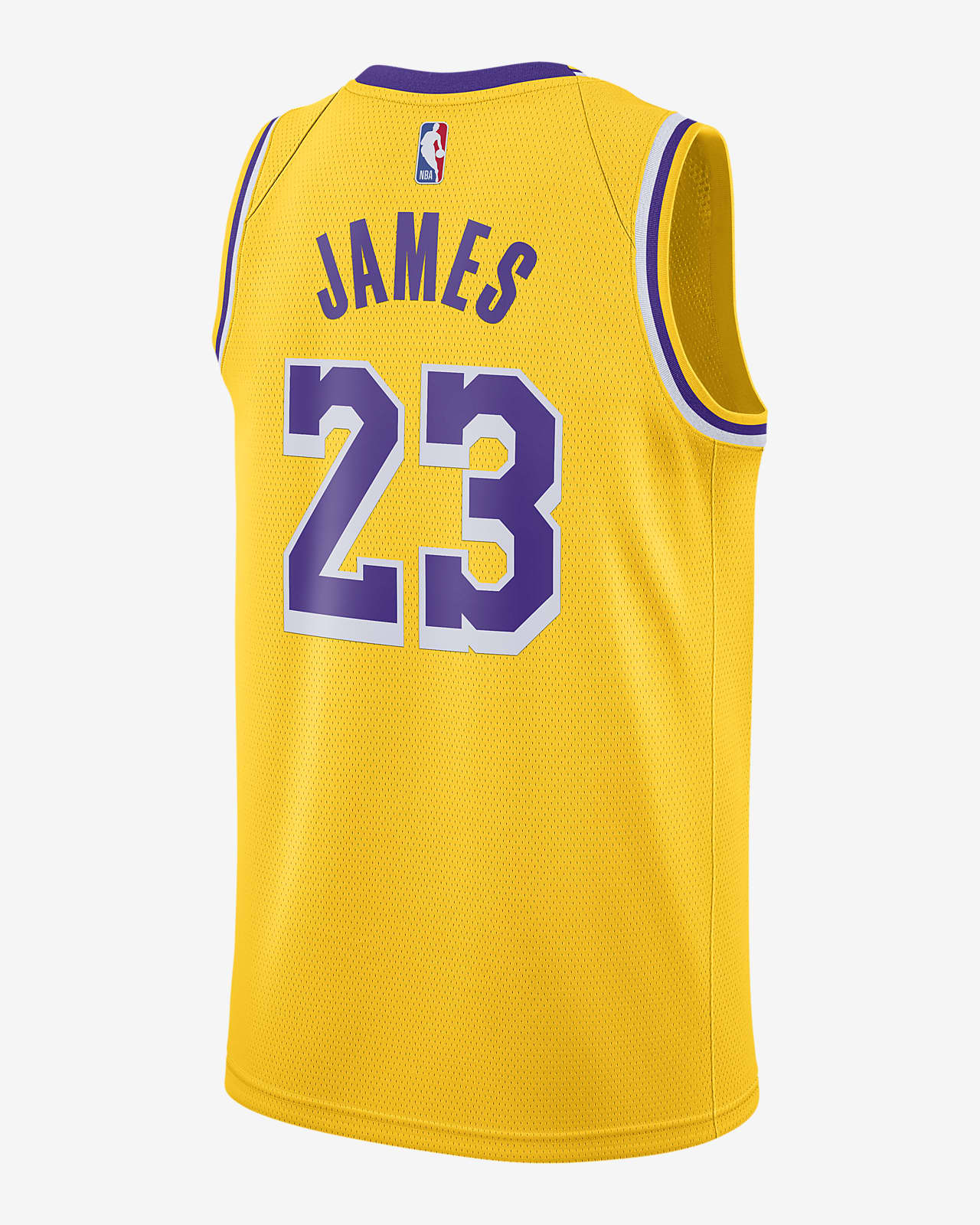 LeBron James Lakers Icon Edition 2020 Nike NBA Swingman Jersey