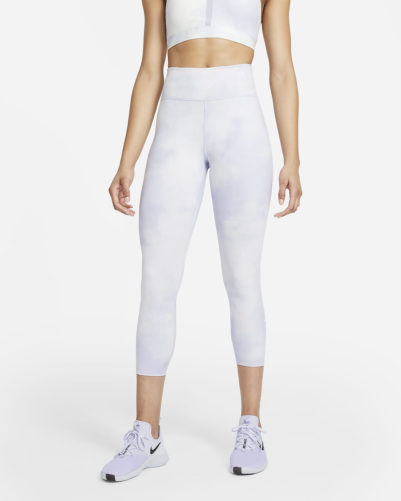 Nike One Icon Clash 女款中腰短版內搭褲 