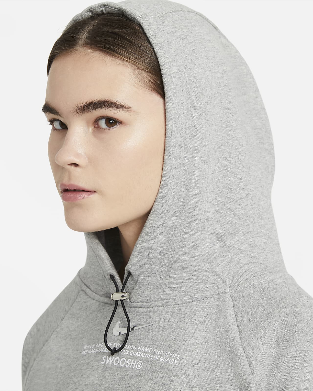 nike women's french terry hoodie