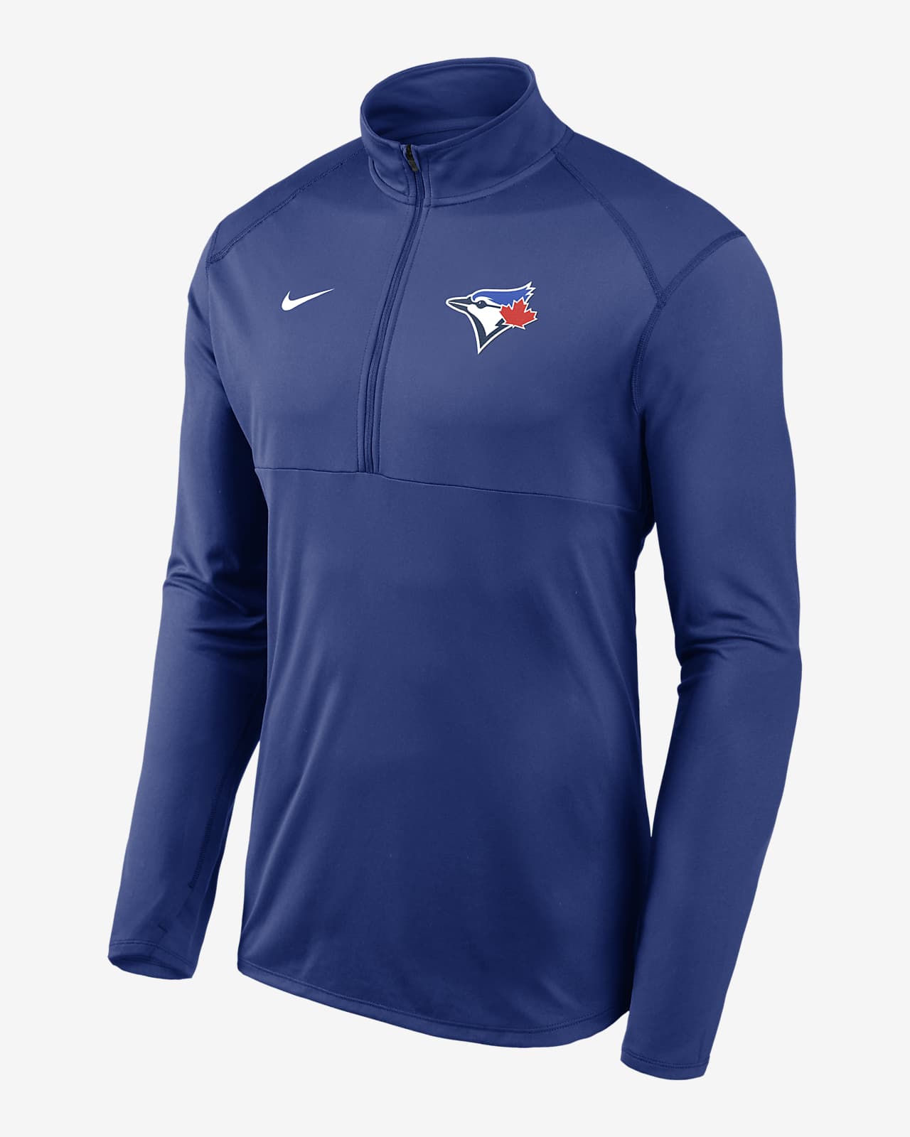 Lids Toronto Blue Jays Nike Team Logo Element Performance Half-Zip Pullover  Jacket - Royal