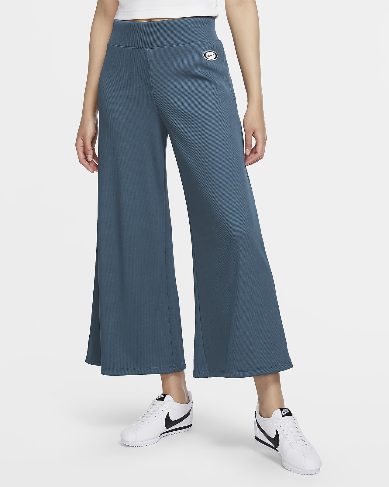 pantalones de tela para mujer