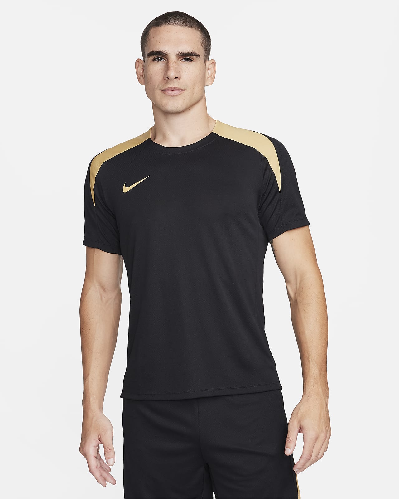 Nike Strike Dri-FIT kortermet fotballoverdel til herre