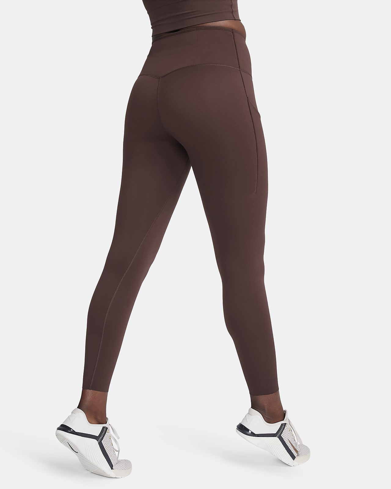  Nike Go - Leggings 7/8 de cintura alta con bolsillos para mujer,  Negro/Negro : Ropa, Zapatos y Joyería