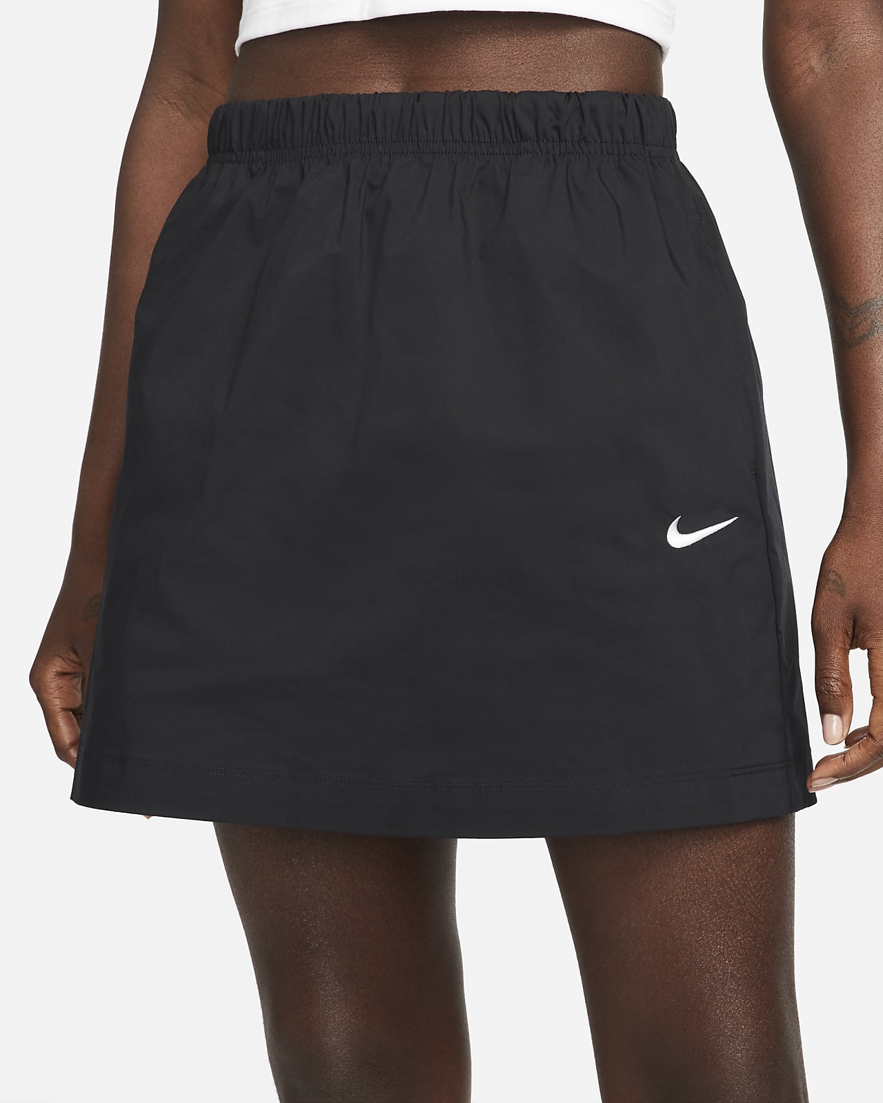 Nike Sportswear Essential Women's High-Waisted Woven Skirt. Nike.com