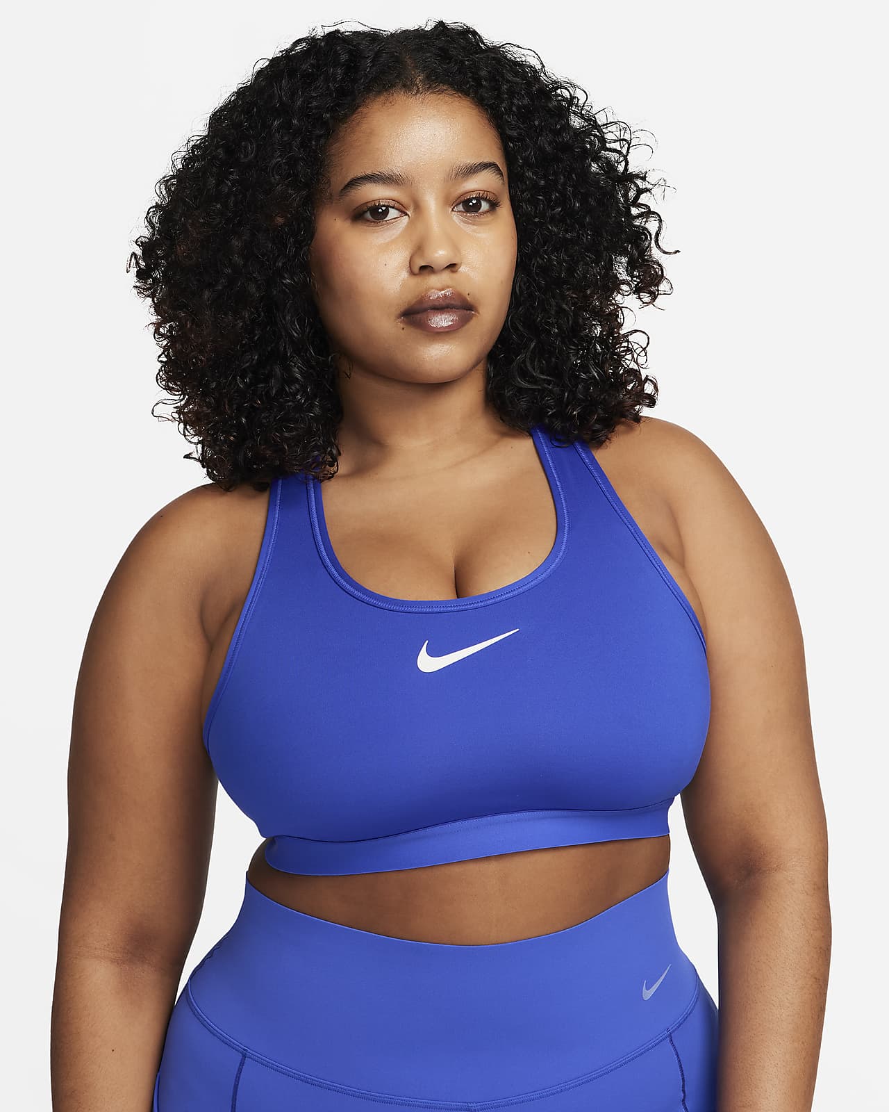 Nike Swoosh Women's High-Support Non-Padded Adjustable Sports Bra S (A-C)  NEW