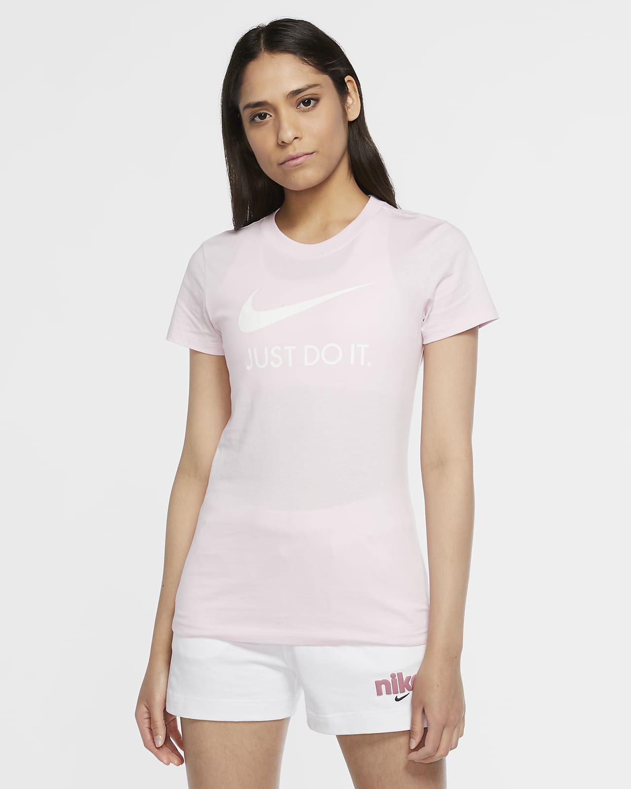 nike shirt dames roze