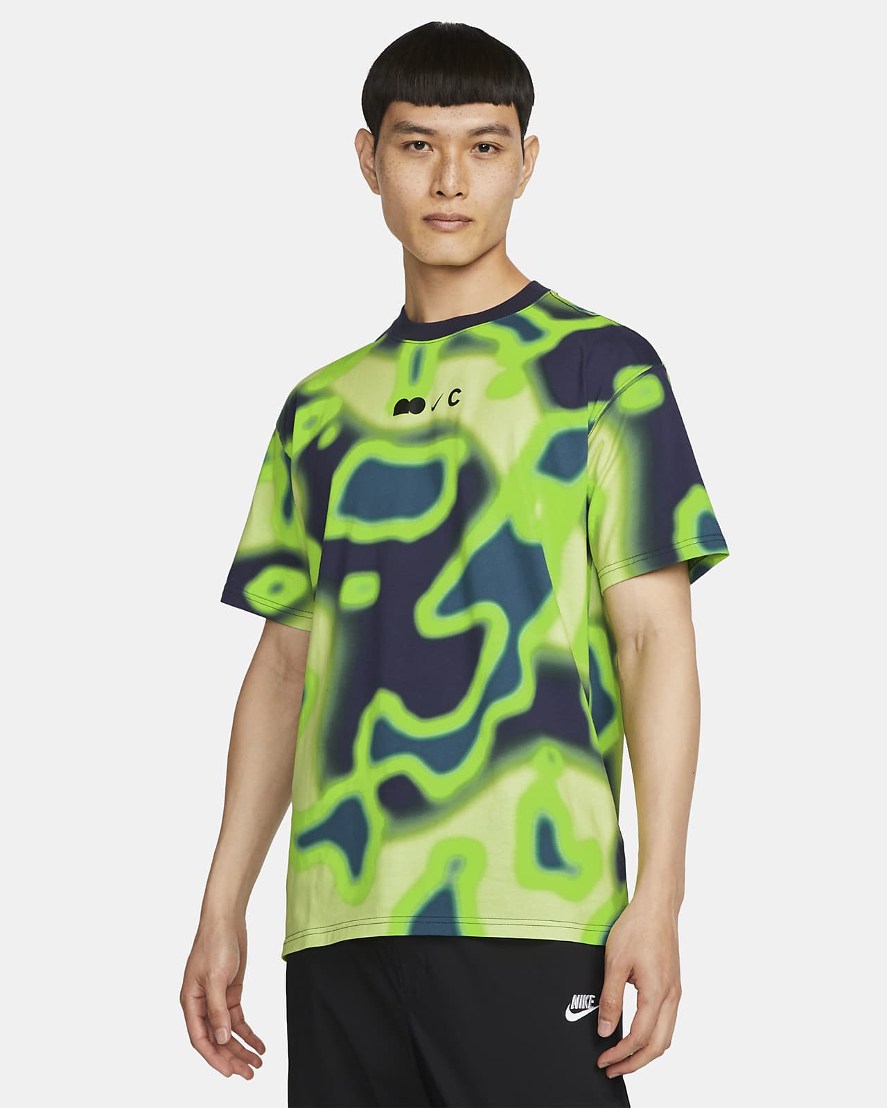 Nike Court Naomi Osaka Collection Printed Tennis T-Shirt. Nike SK
