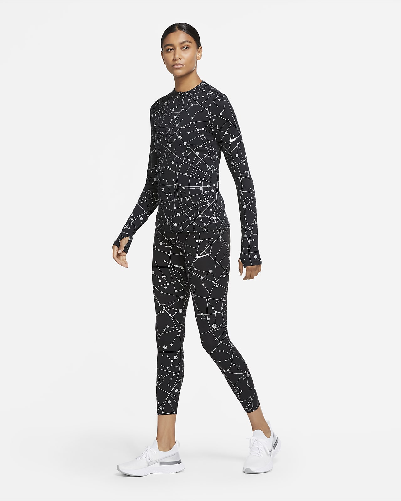 womens nike running top long sleeve