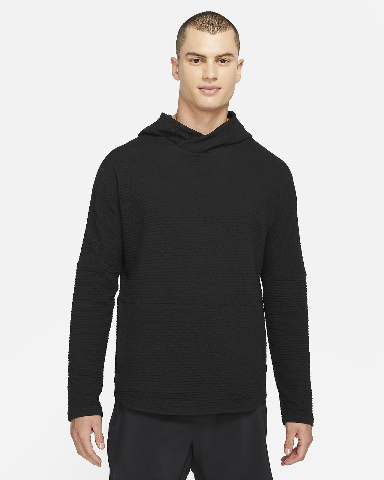Nike Yoga Men's Pullover Hoodie - Black