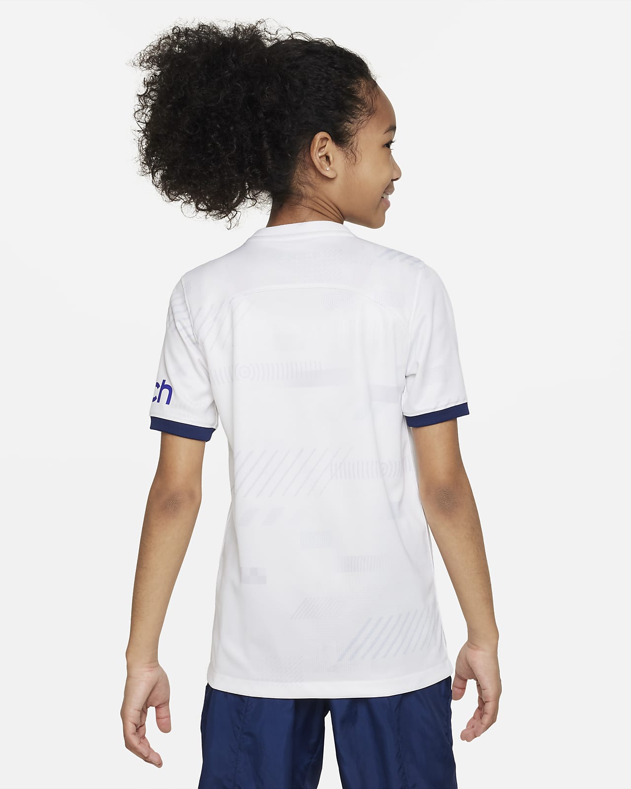 Tottenham Hotspur 2022/23 Stadium Away Big Kids' Nike Dri-FIT Soccer Jersey.