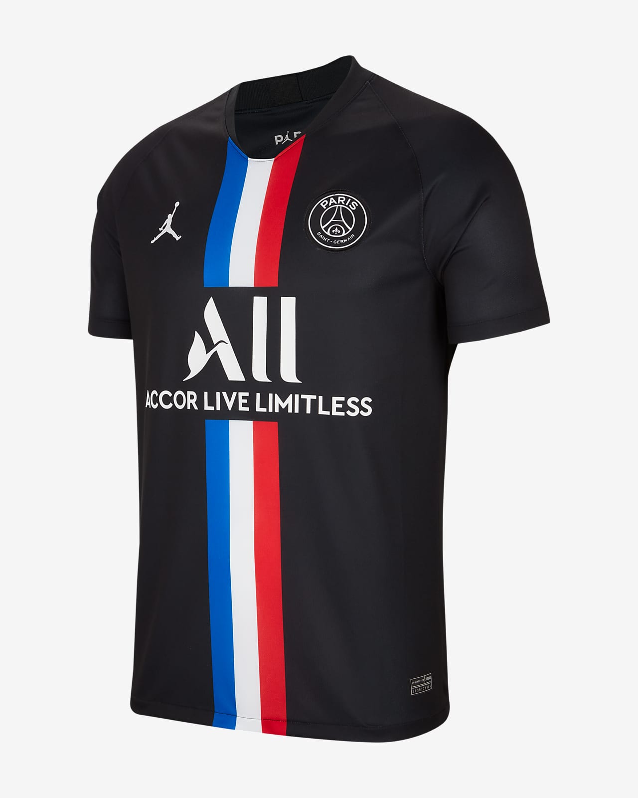 Jordan x Paris Saint-Germain 2019/20 Stadium Fourth Men's Football Shirt.  Nike ID