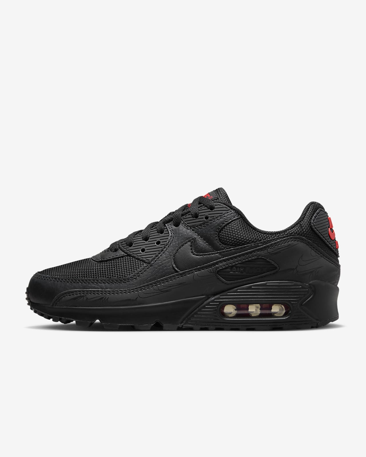 New NIKE Air Max 90 Men's classic Athletic Sneakers shoes triple black all  sizes