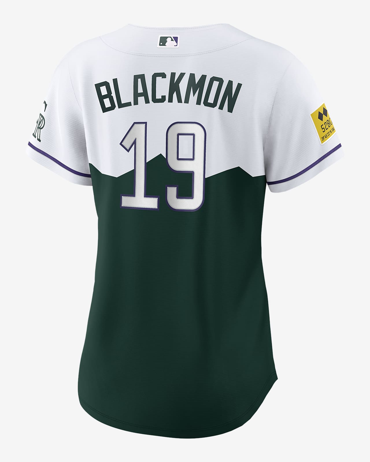 MLB Colorado Rockies City Connect (Charlie Blackmon) Women's Replica  Baseball Jersey.