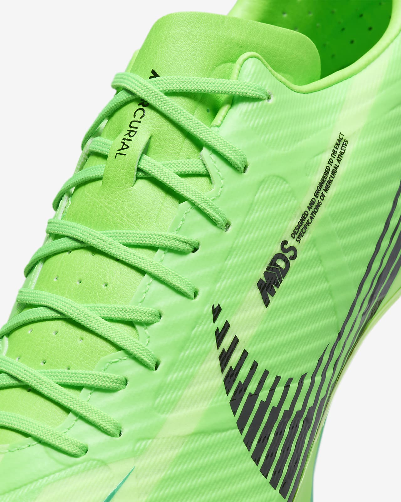 Nike mercurial white hot sale and green