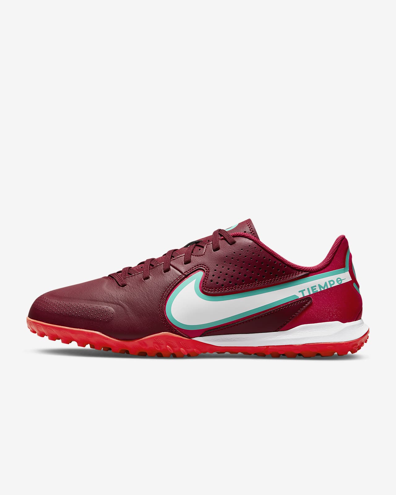 รองเท้าฟุตบอลสำหรับพื้นสนามหญ้าเทียมสั้น Nike Tiempo Legend 9 Academy TF  Nike TH
