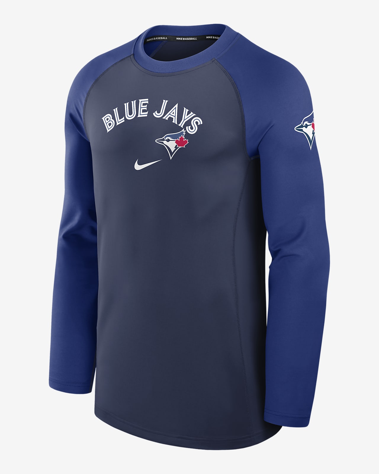 Toronto Blue Jays Authentic Collection Game Time Men's Nike Dri-FIT MLB Long-Sleeve T-Shirt