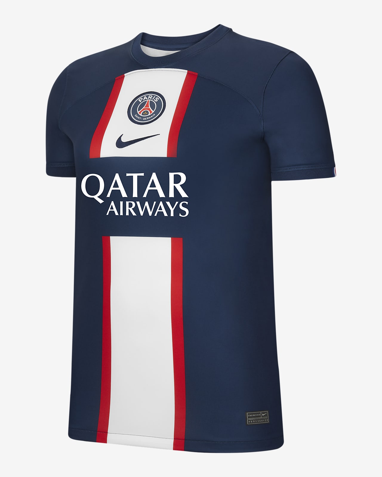 En team Malaise overzee Paris Saint-Germain 2022/23 Stadium Home Women's Nike Dri-FIT Football Shirt.  Nike LU
