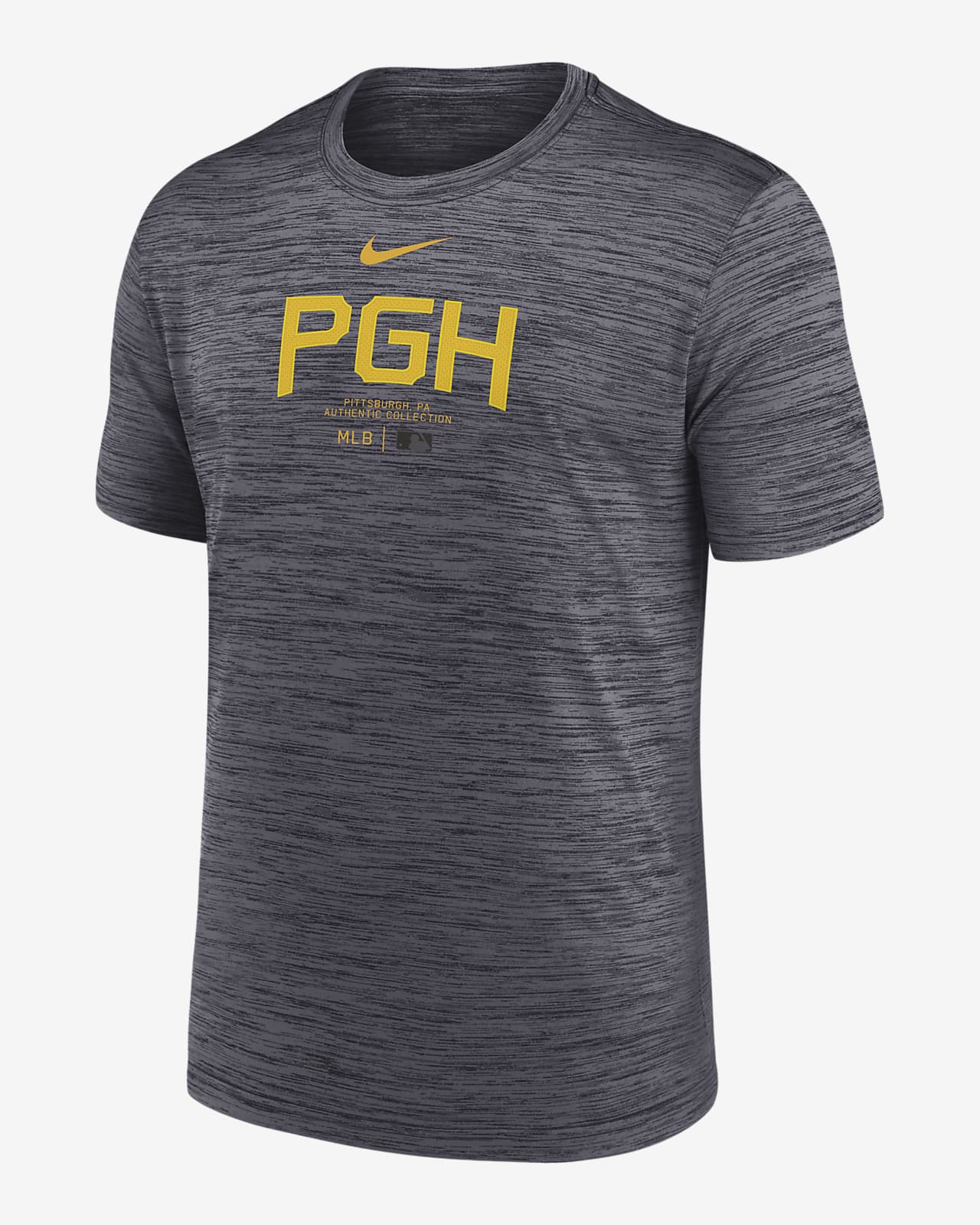 Pittsburgh Pirates City Connect Practice Velocity Men's Nike Dri-FIT MLB T-Shirt