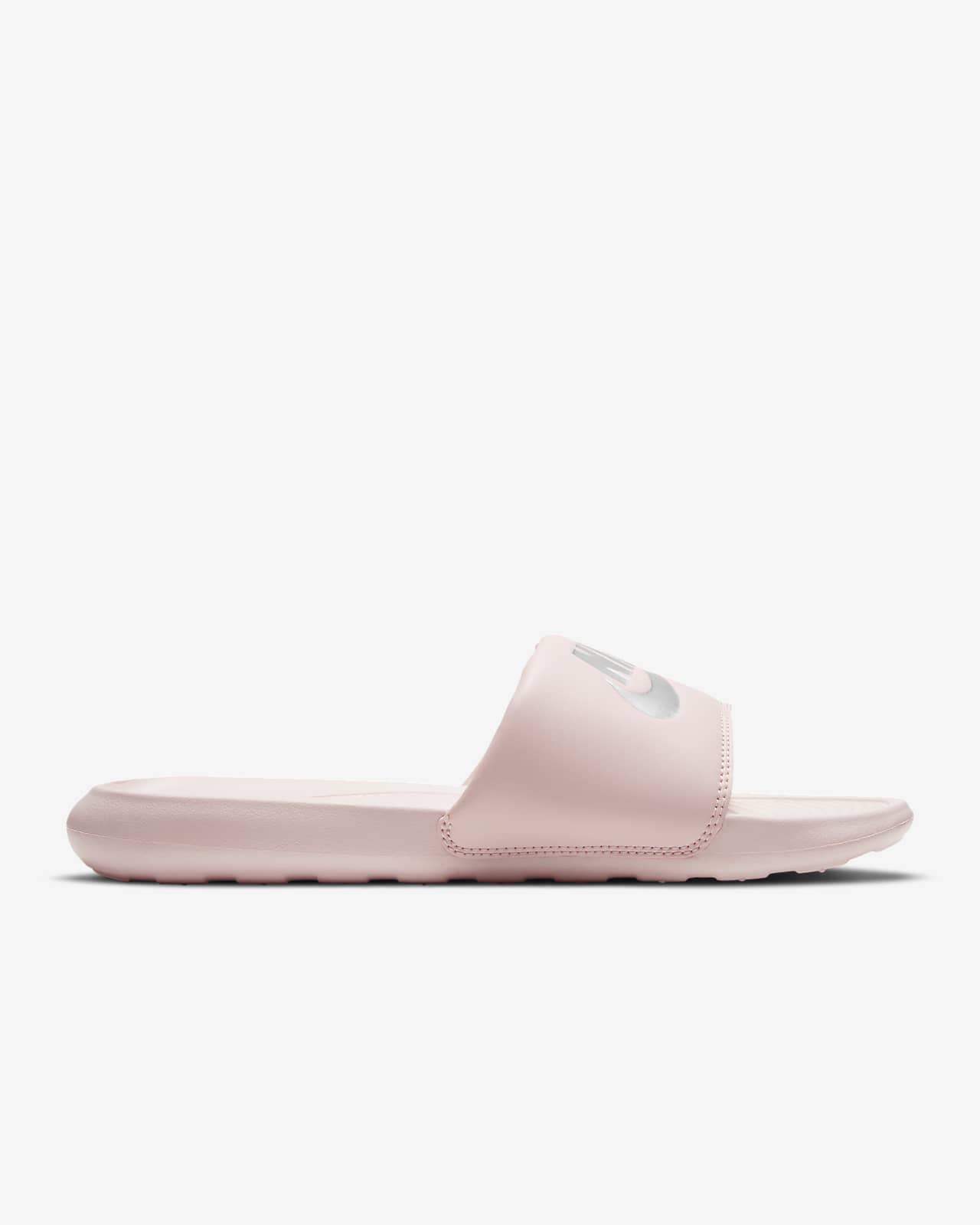 Nike Victori One Slide - Women's Pink/Silver Size 12.0 - Womens
