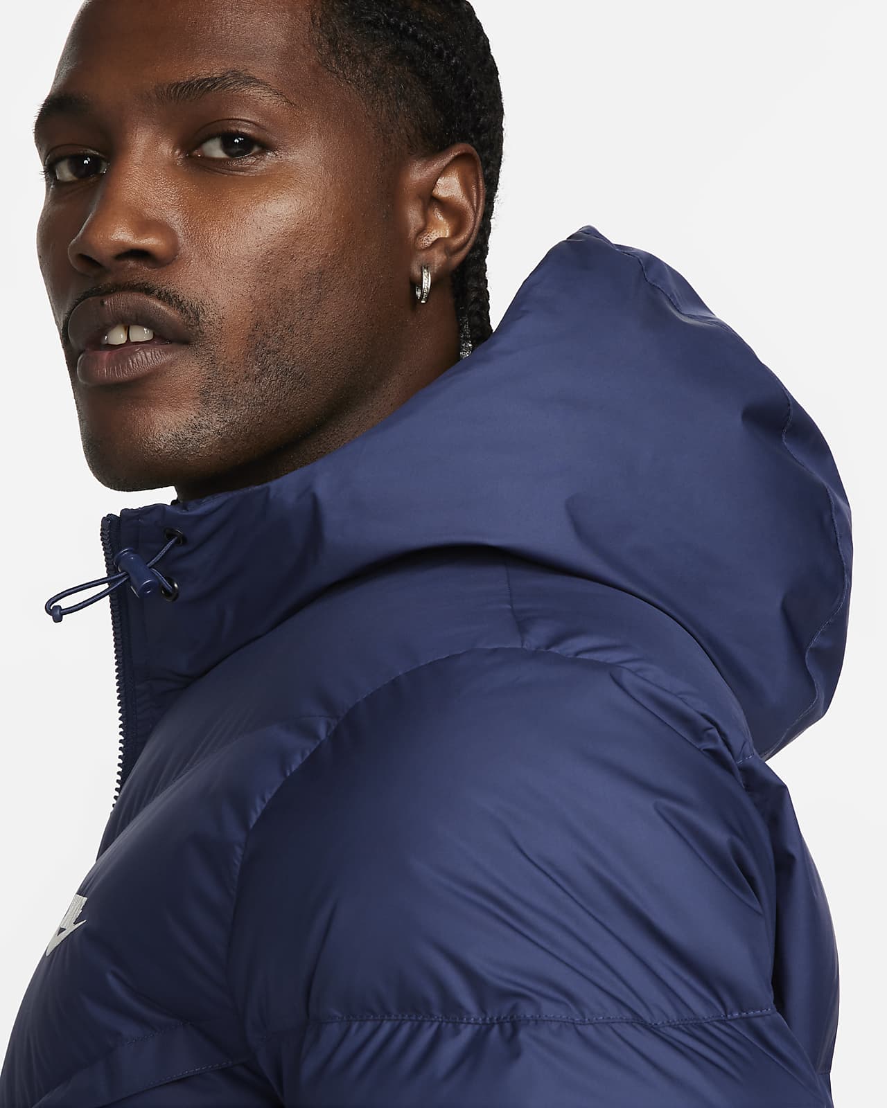 Blue on sale man jacket