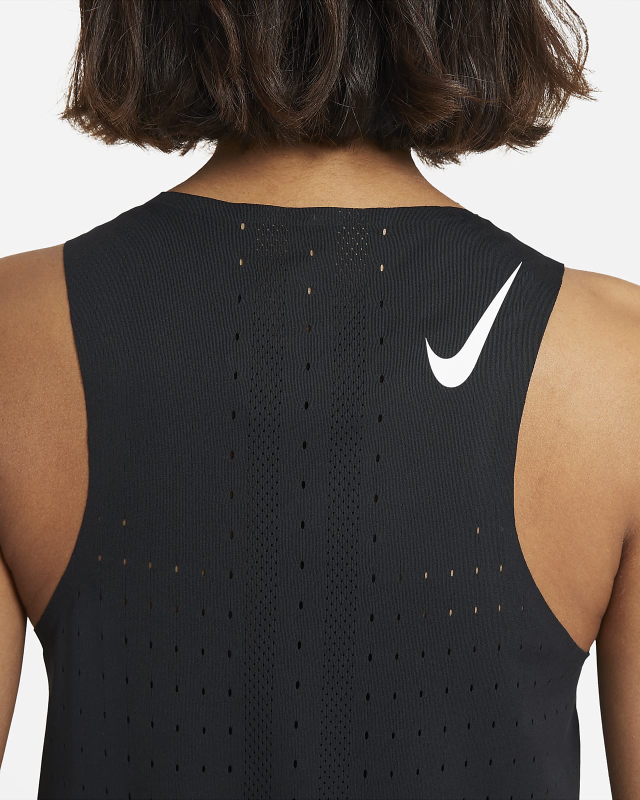 Camiseta sin mangas de running para mujer Nike AeroSwift. Nike.com
