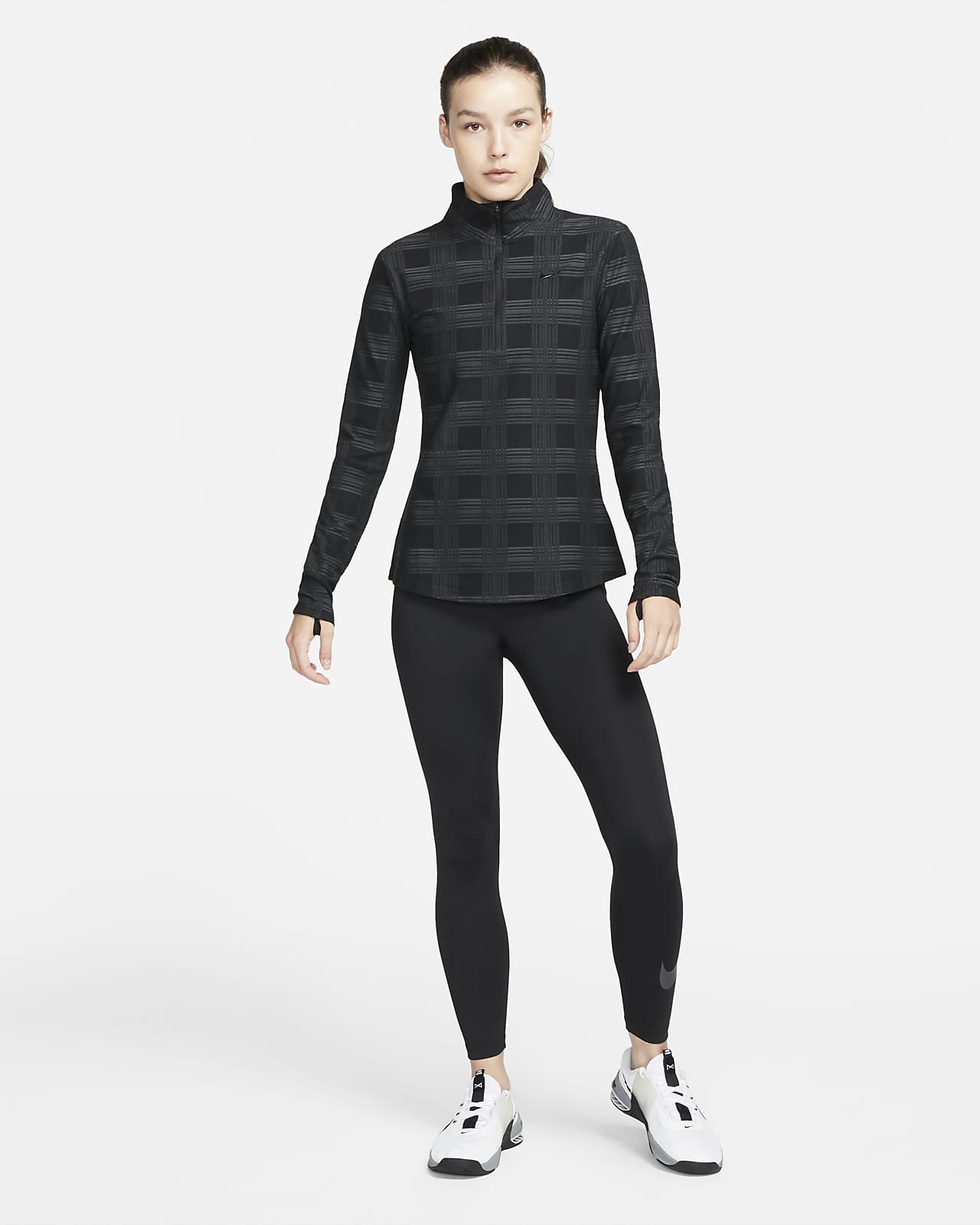 Top con medio cierre para mujer Nike Pro Therma-FIT. Nike.com
