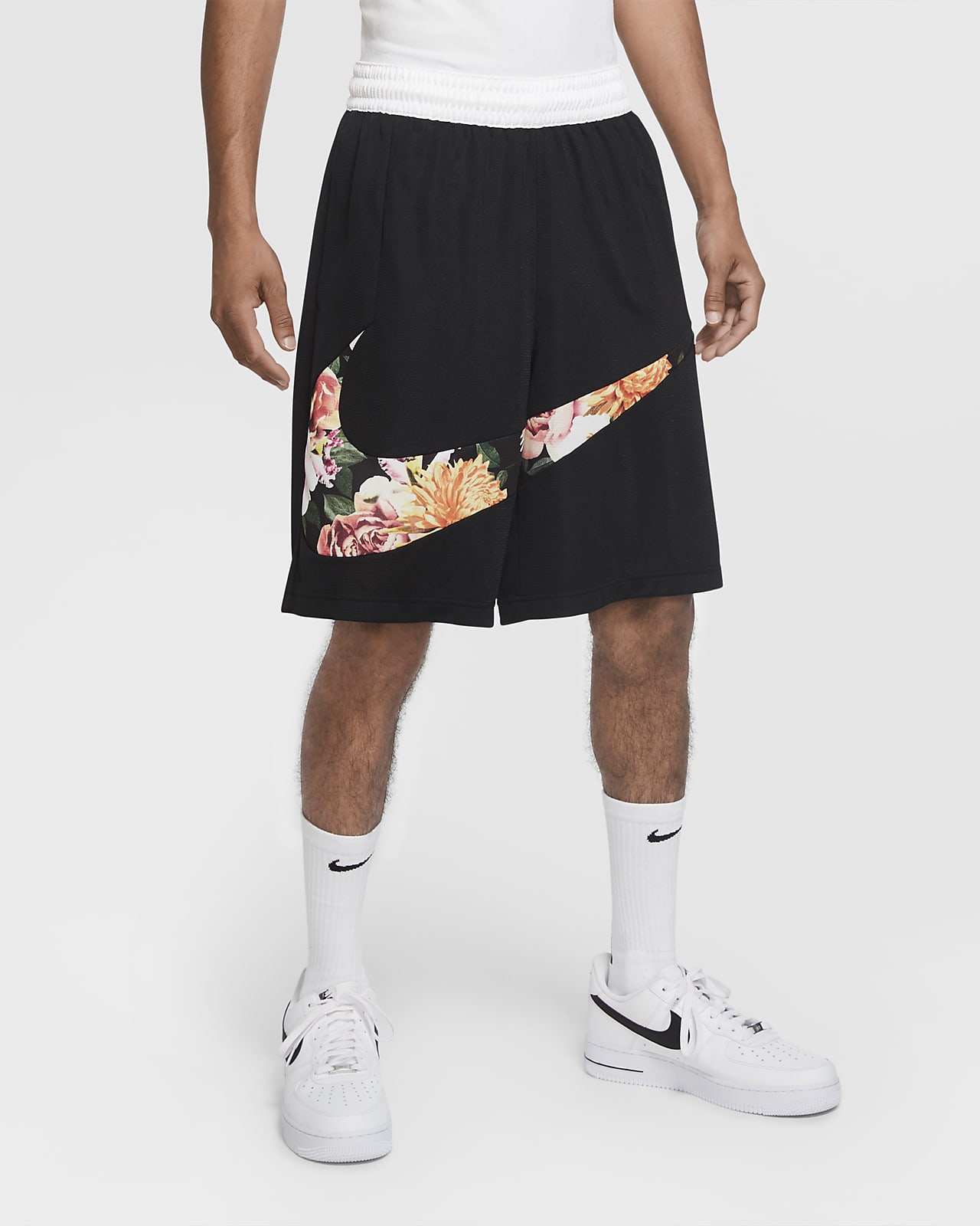 nike floral print shorts