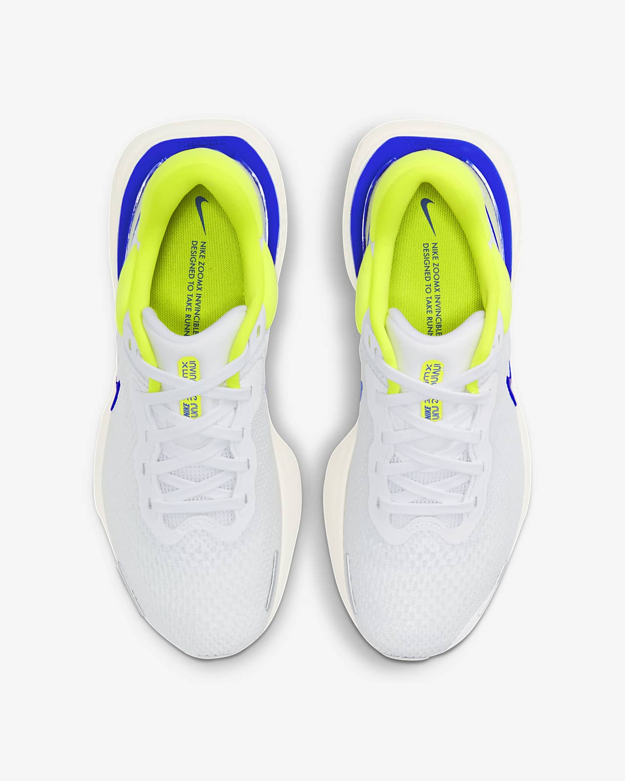 nike zoomx white running shoes