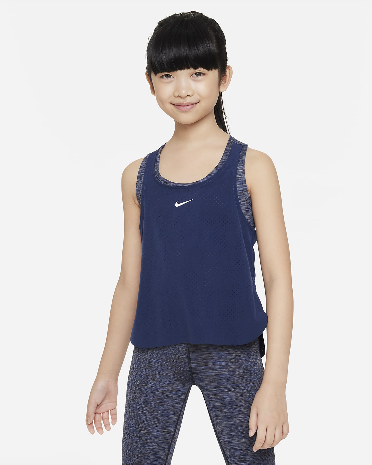 Nike Dri-FIT One Big Kids' (Girls') Training Tank Top