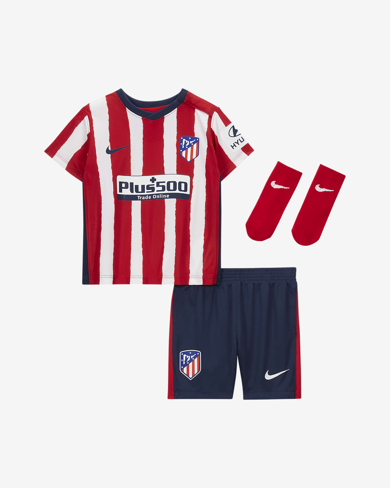 Atletico De Madrid 2020 21 Home Fussballtrikot Set Fur Babys Und Kleinkinder Nike De