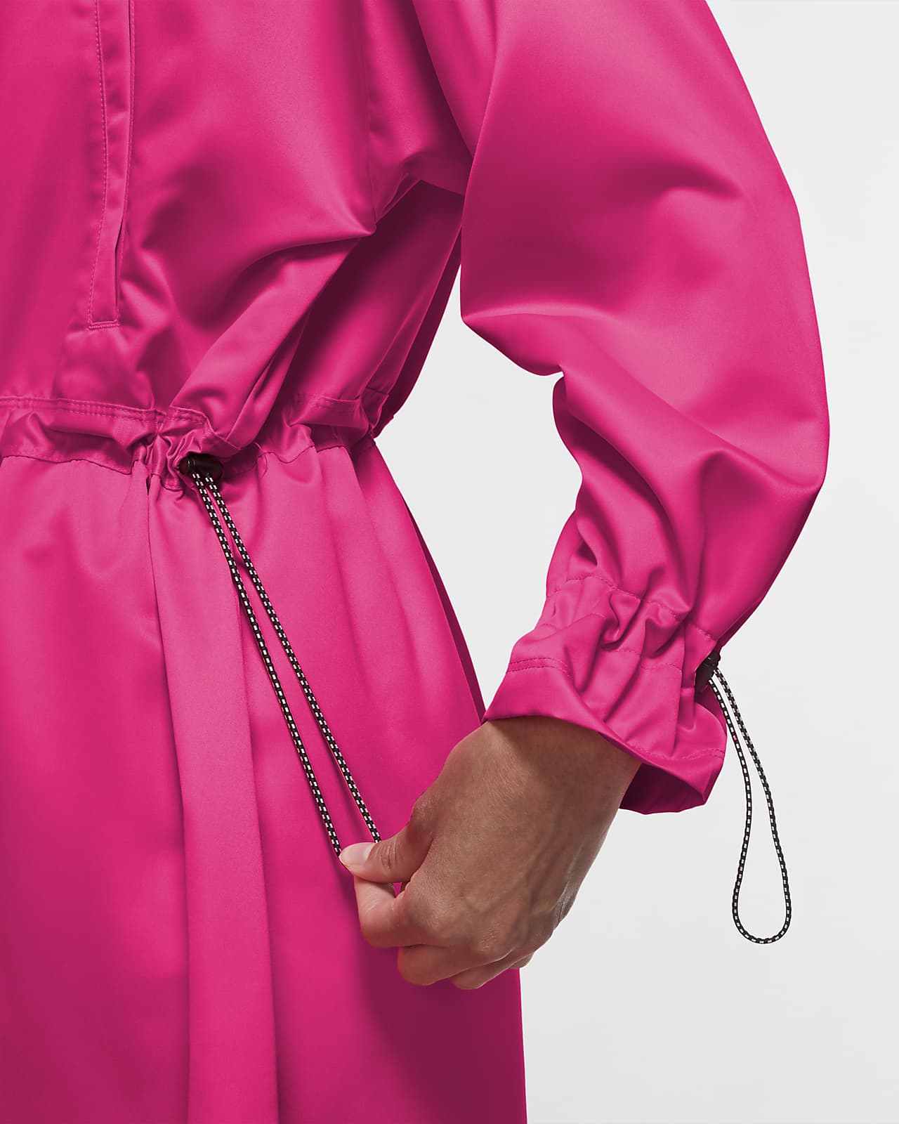 Nike Sportswear Icon Clash lange Satin Track Jacke für Damen Nike Sportswear Icon Clash lange Satin Track Jacke für Damen