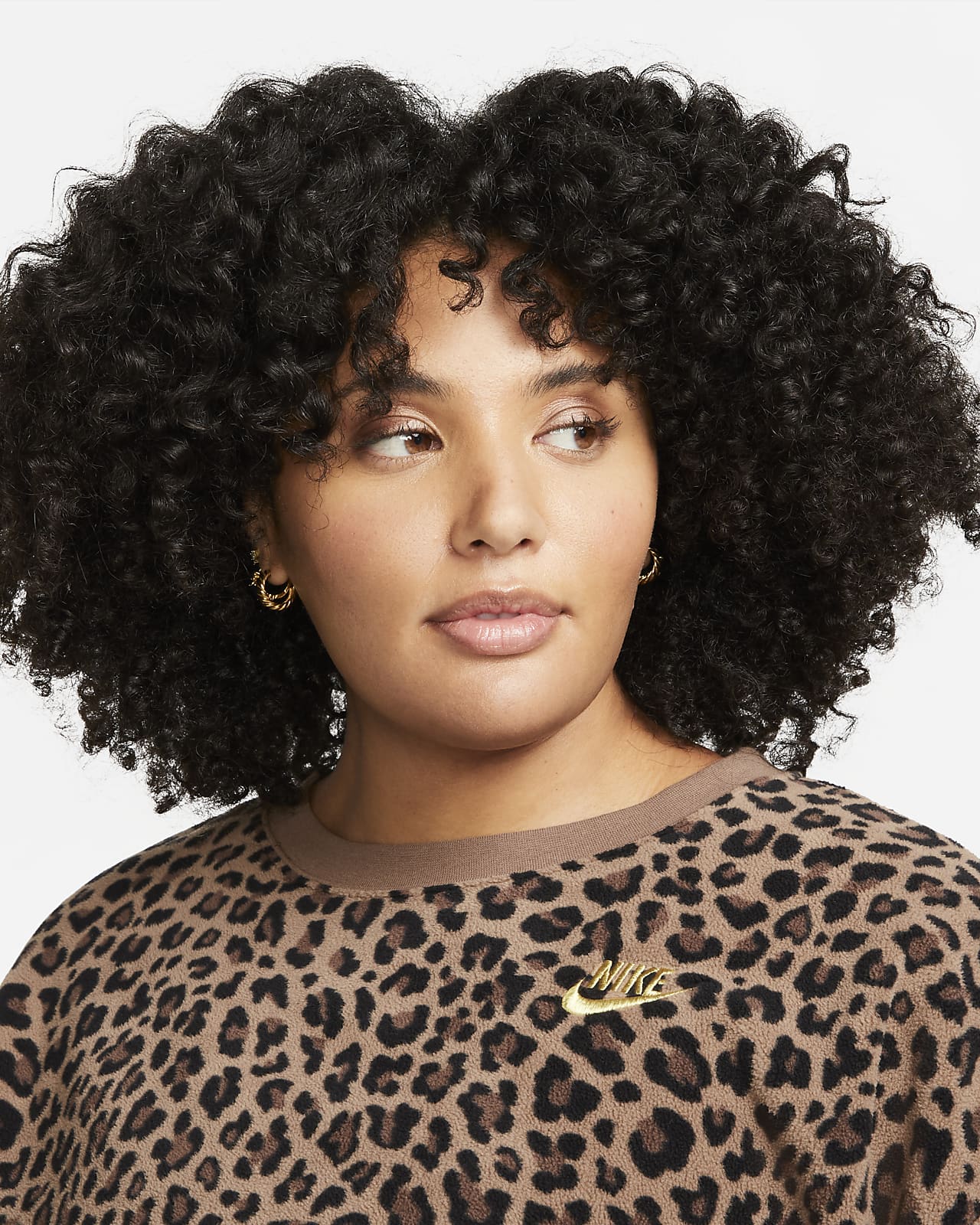 nike sportswear club women's fleece crew