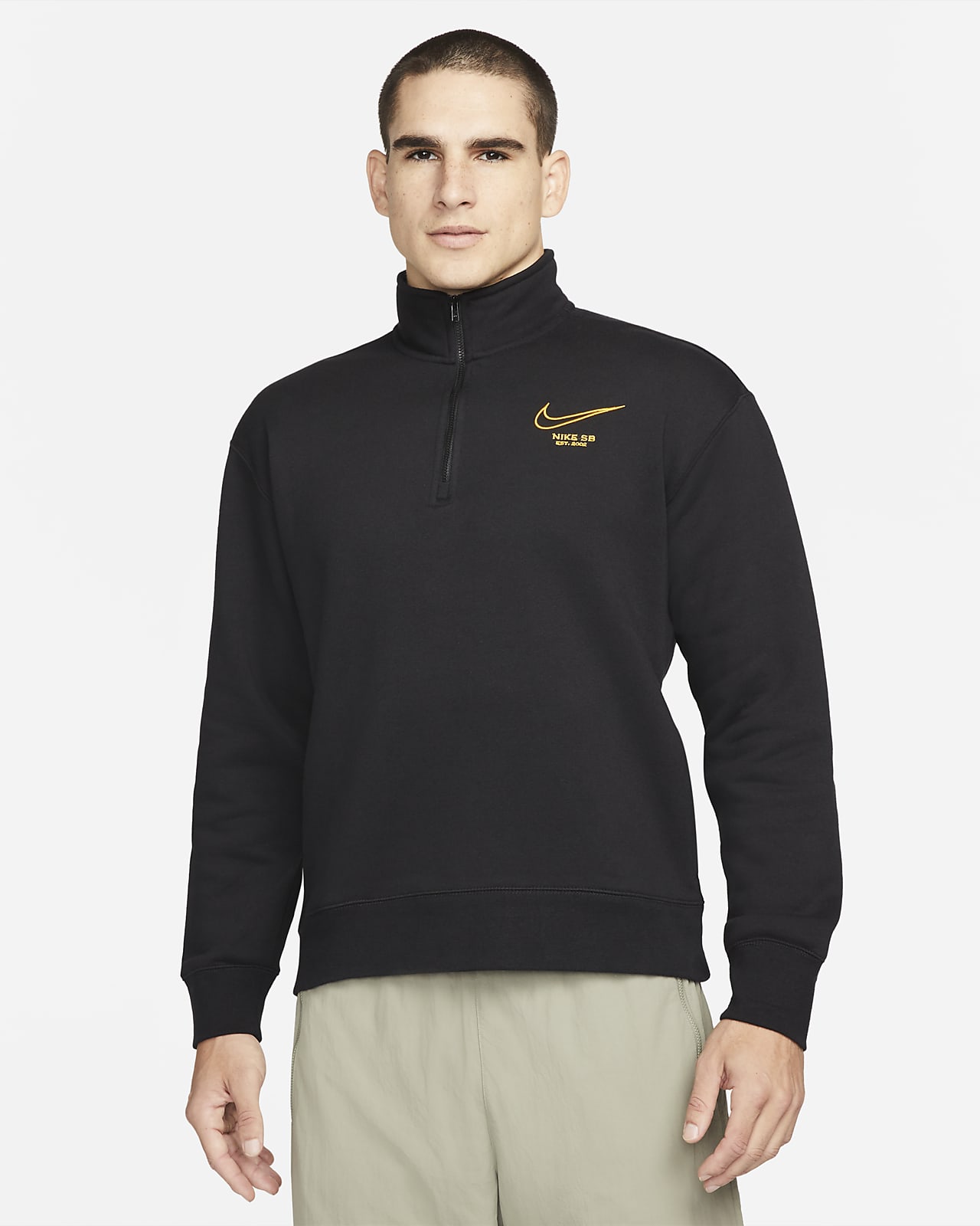 Felpa da skateboard con zip a metà lunghezza Nike SB - Uomo. Nike IT
