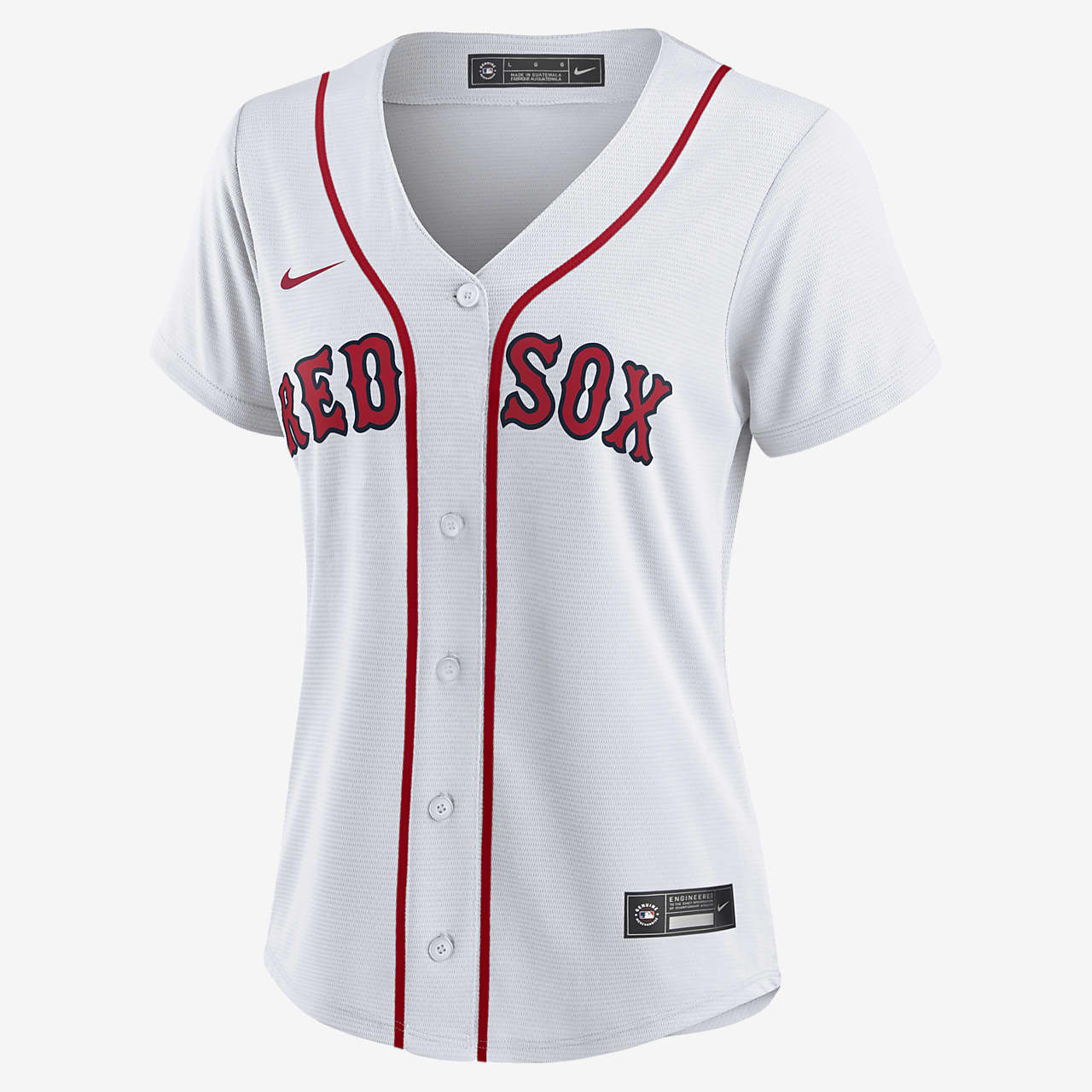Camiseta de béisbol réplica para mujer MLB Boston Red Sox